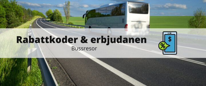 Rabattkoder till bussresor